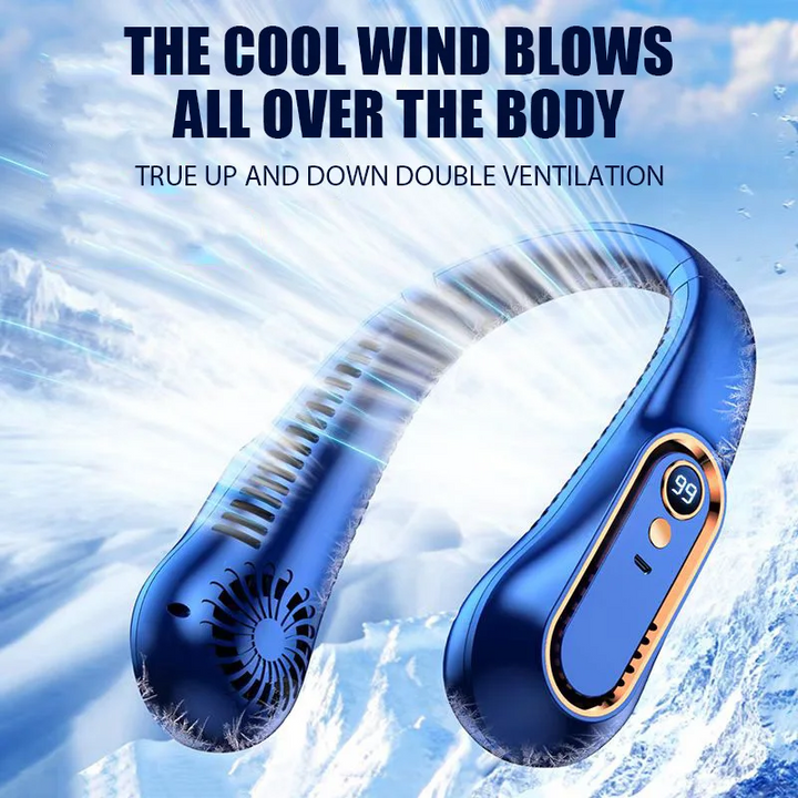 Portable Rechargeable Neck Fan