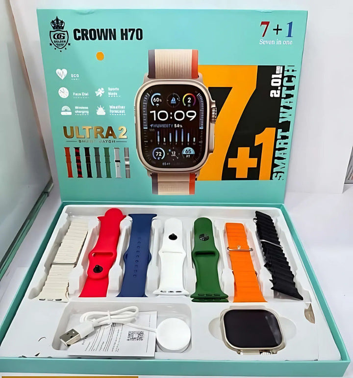 CROWN H70 7+1 ULTRA 2 SMART WATCH